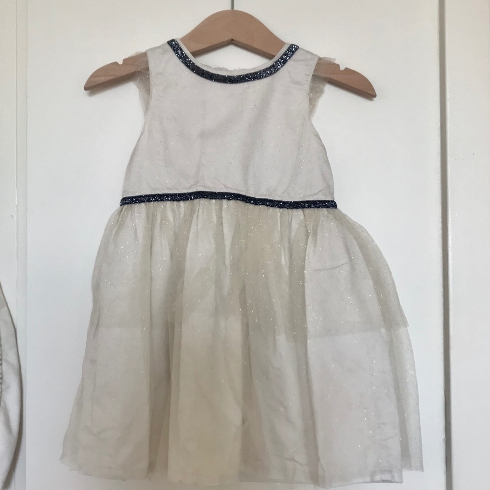 Carter's Baby Girls' White Tiered Tulle Dress 18mo